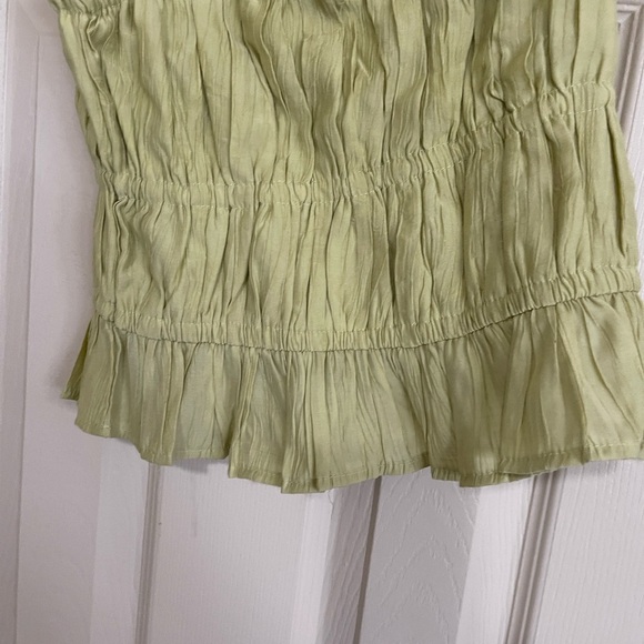 Emory Park Light lime green. Top feels linen - Picture 7 of 10